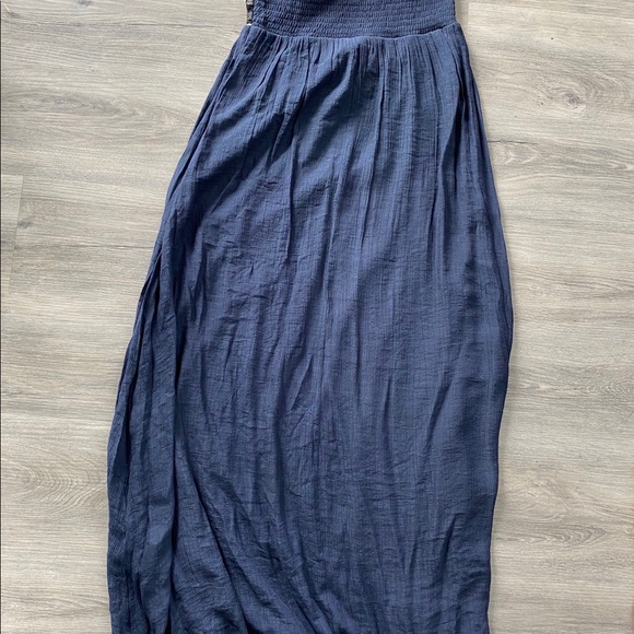 Point USA Navy Strapless Women's Maxi Dress - Picture 6 of 13